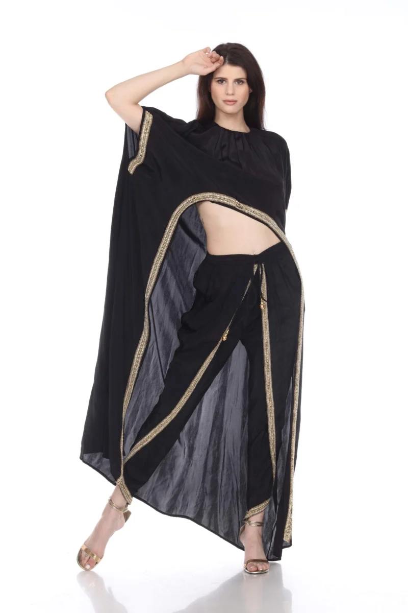 Persia cape set black by Manish Vaid - Dubai - Image 4