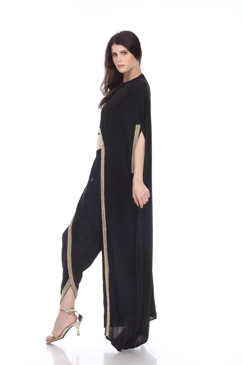Persia cape set black by Manish Vaid - Dubai - Image 3